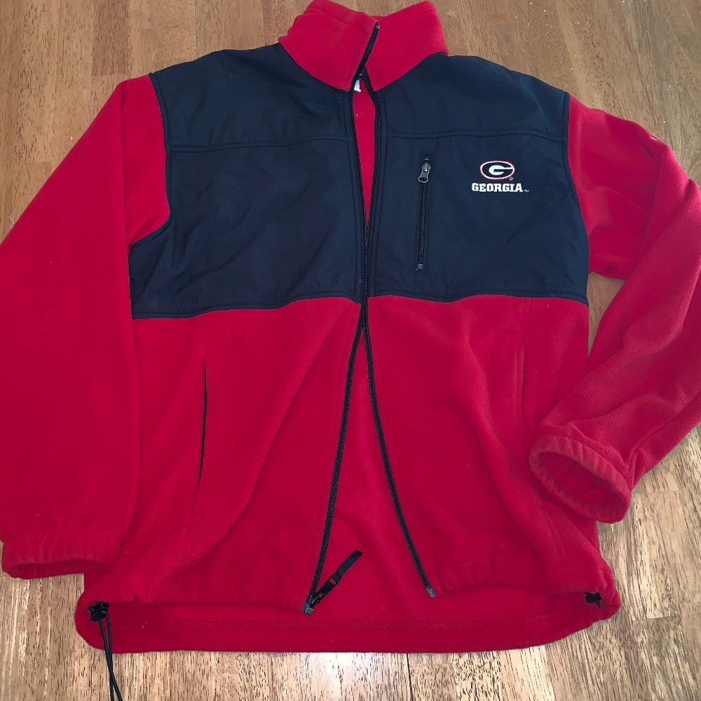 Columbia UGA Full Zip Fleece